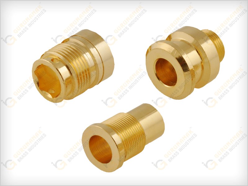 brass turned components